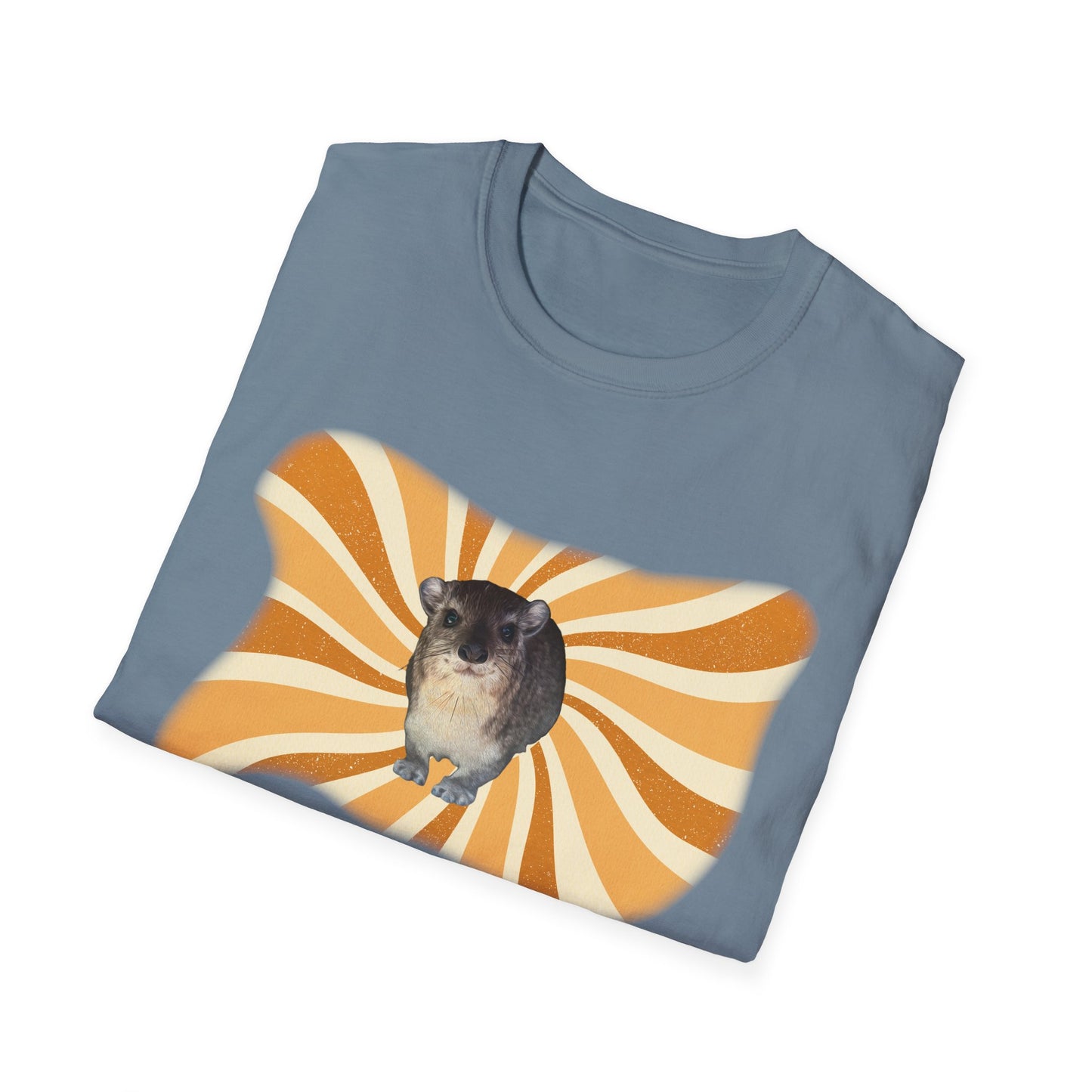 Cute Hyrax Graphic Unisex T-Shirt, Softstyle Tee for Awawa Lovers, Fun Casual Wear, Gift for Birthdays, Cute Animal Vibe