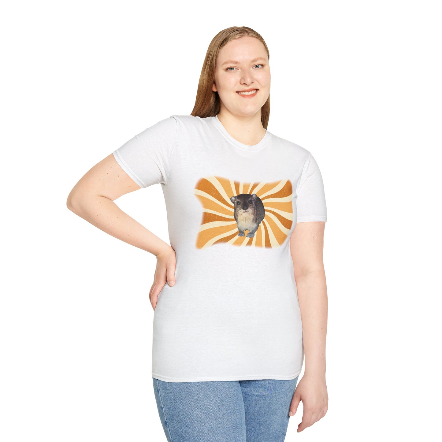 Cute Hyrax Graphic Unisex T-Shirt, Softstyle Tee for Awawa Lovers, Fun Casual Wear, Gift for Birthdays, Cute Animal Vibe