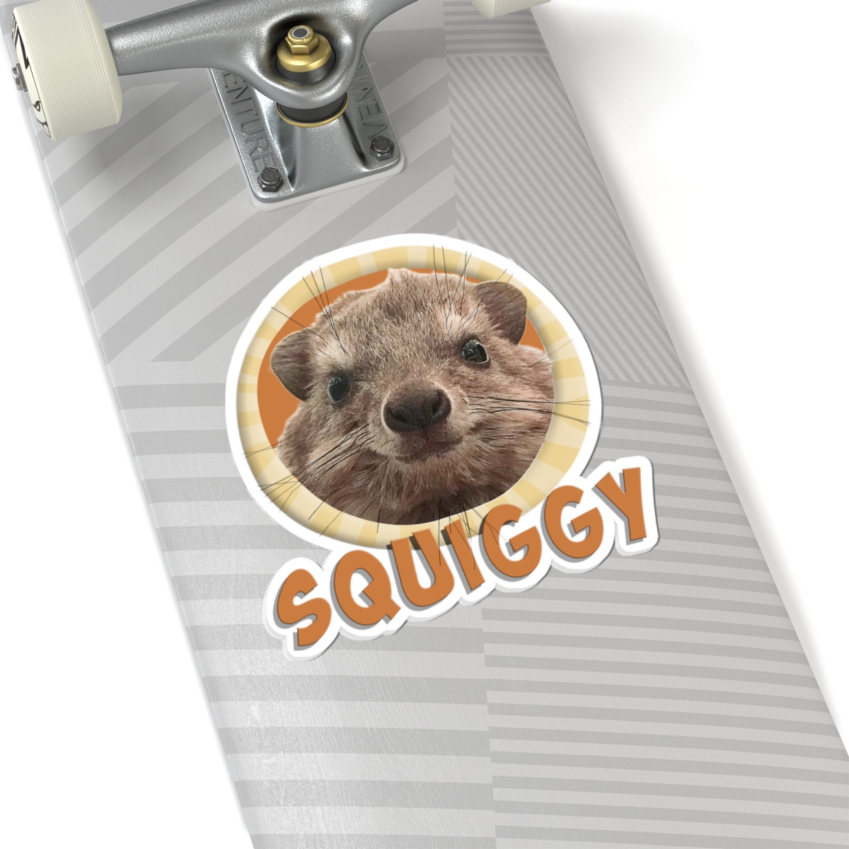 Squiggy Hyrax Kiss-Cut Sticker