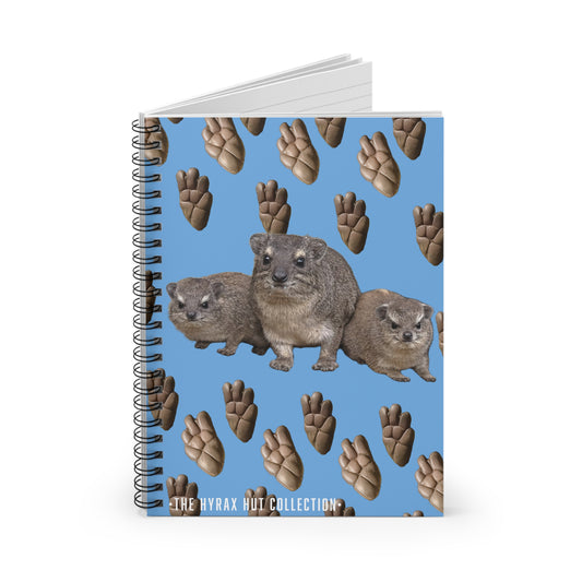 Hyrax Spiral Notebook - Cute Awawa Lover Gift, Journal, Back to School Supplies, Stationery, Creative Writing