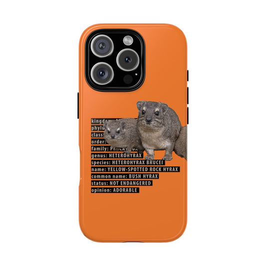 Hyrax Taxonomic Hierarchy Phone Case