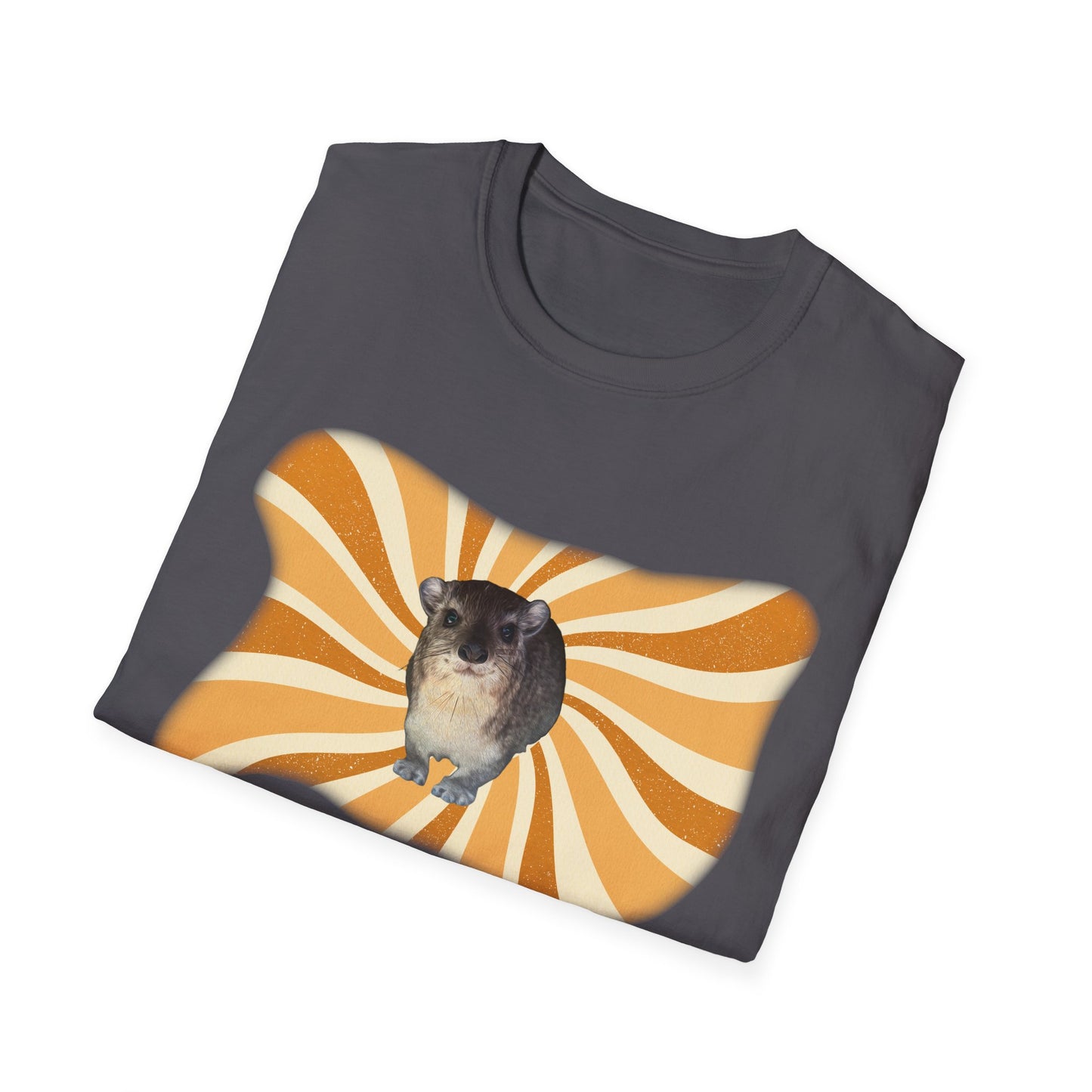 Cute Hyrax Graphic Unisex T-Shirt, Softstyle Tee for Awawa Lovers, Fun Casual Wear, Gift for Birthdays, Cute Animal Vibe