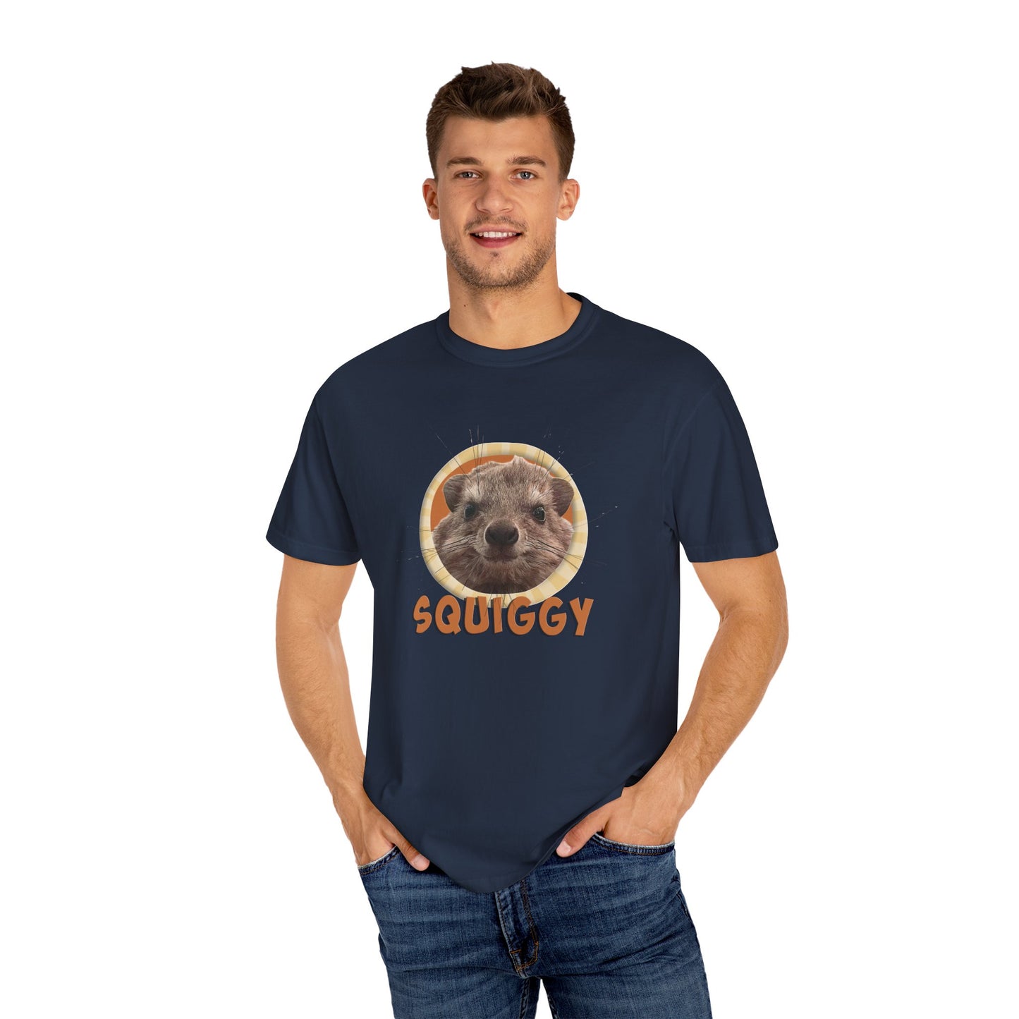 Squiggy Unisex Garment Dyed T-Shirt