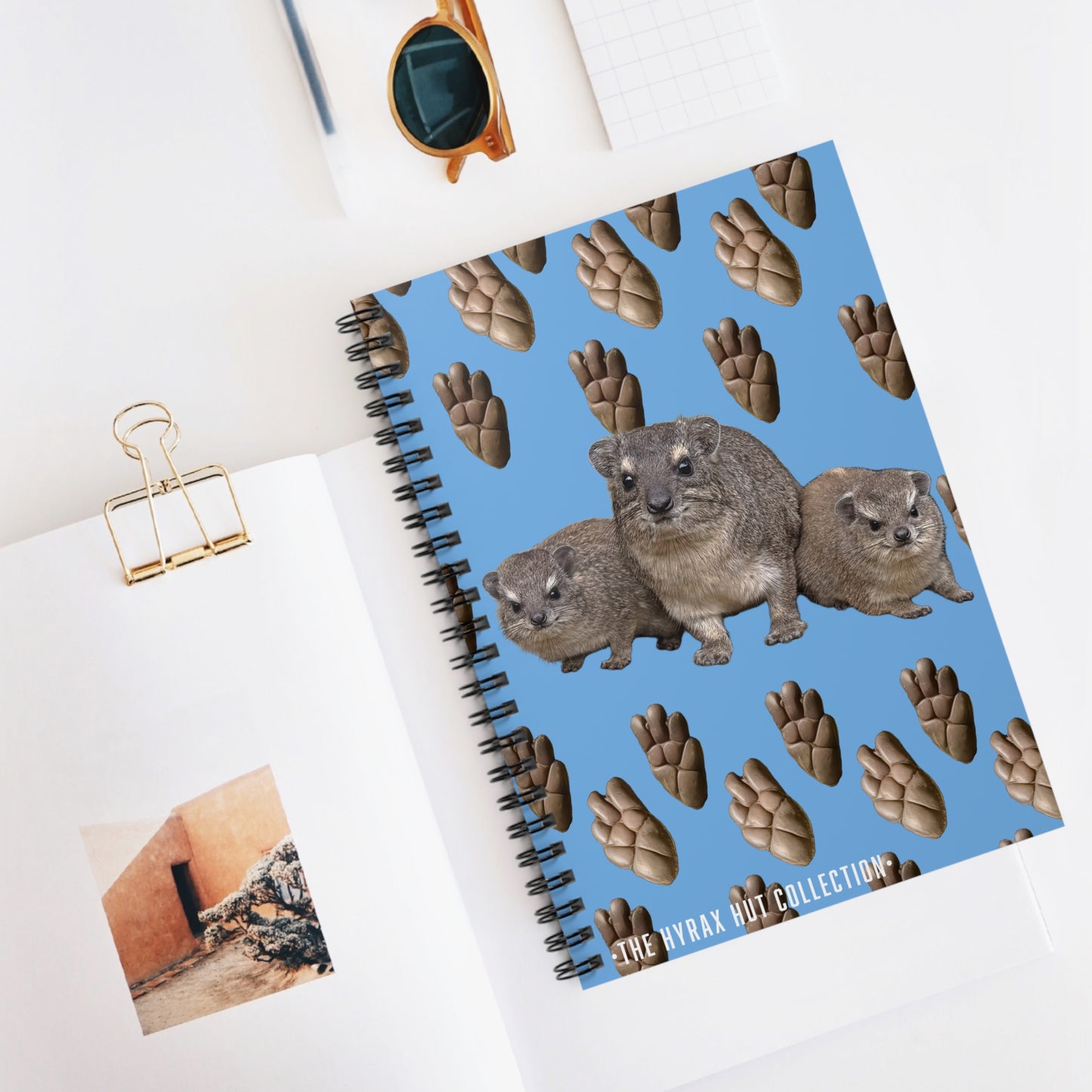 Hyrax Spiral Notebook - Cute Awawa Lover Gift, Journal, Back to School Supplies, Stationery, Creative Writing