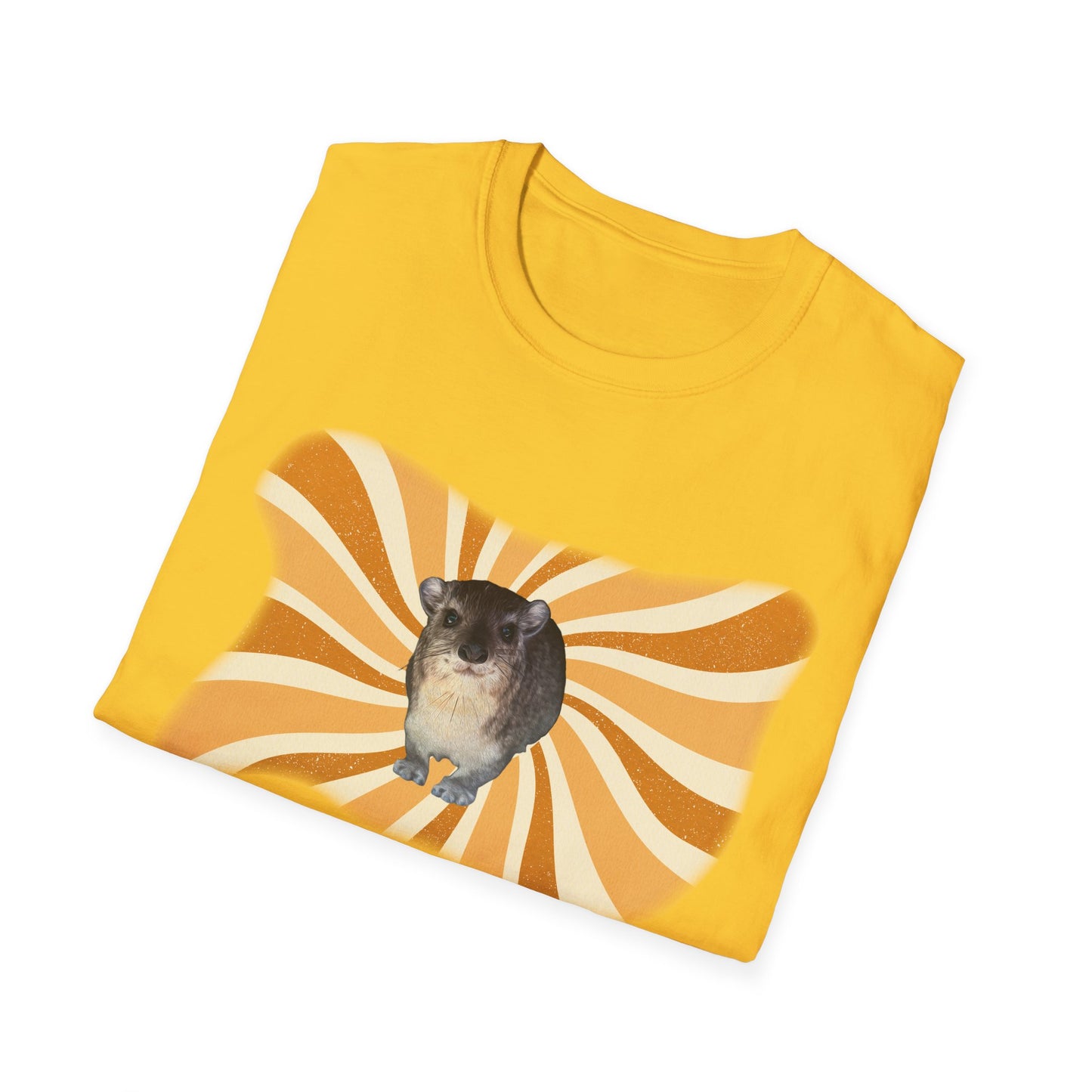 Cute Hyrax Graphic Unisex T-Shirt, Softstyle Tee for Awawa Lovers, Fun Casual Wear, Gift for Birthdays, Cute Animal Vibe