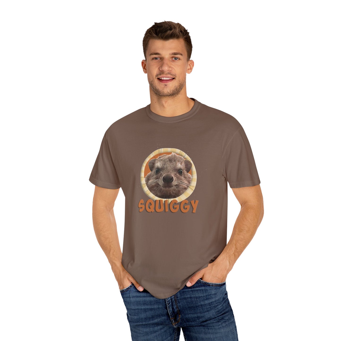 Squiggy Unisex Garment Dyed T-Shirt