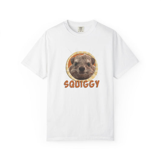 Squiggy Unisex Hyrax Garment Dyed T-Shirt