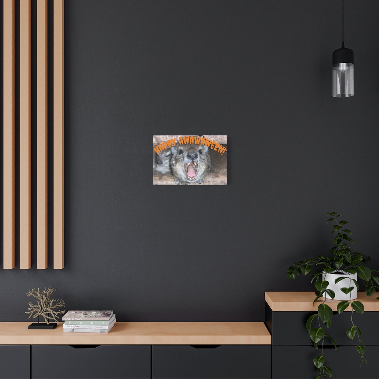 Hyrax Scream Print Wall Art, Halloween, Matte Canvas Photo, Awawa Extreme, Unique Home Decor, Wall Art for Animal Enthusiasts,