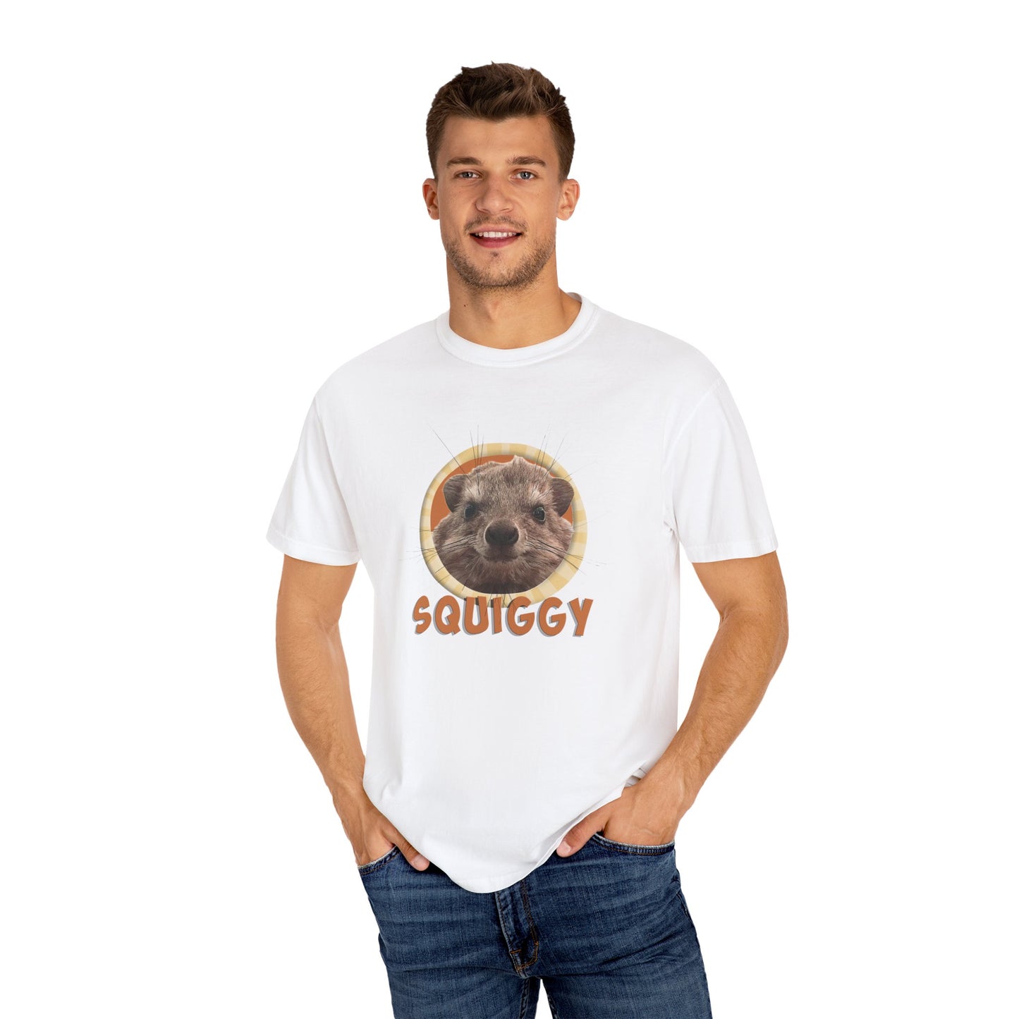 Squiggy Unisex Garment Dyed T-Shirt