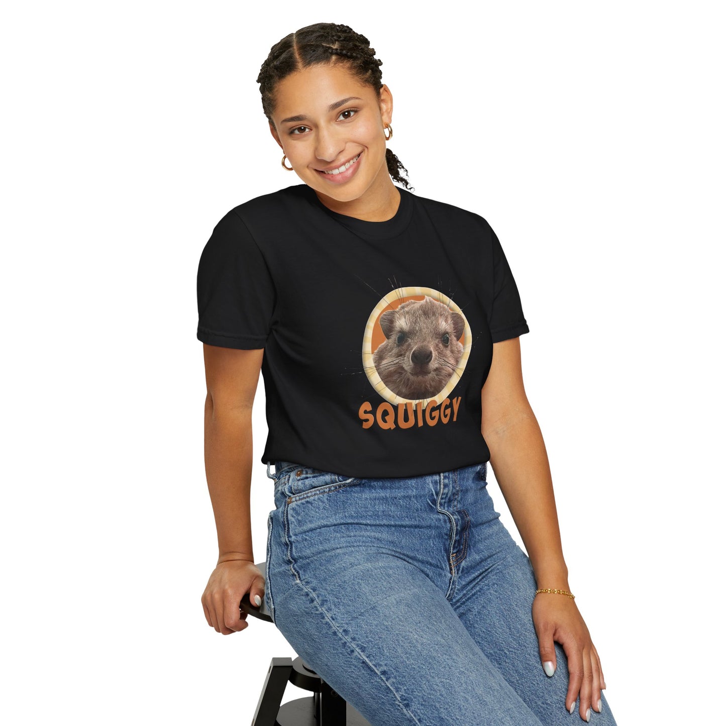 Squiggy Unisex Garment Dyed T-Shirt