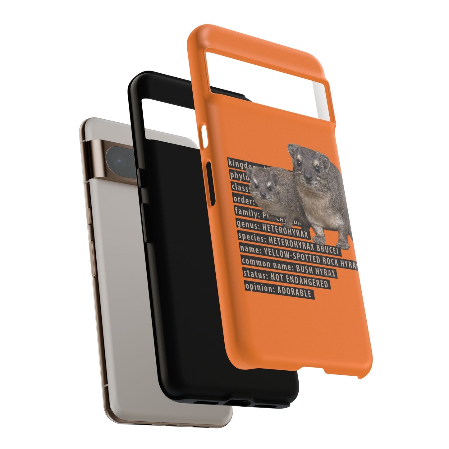 Hyrax Taxonomic Hierarchy Phone Cases
