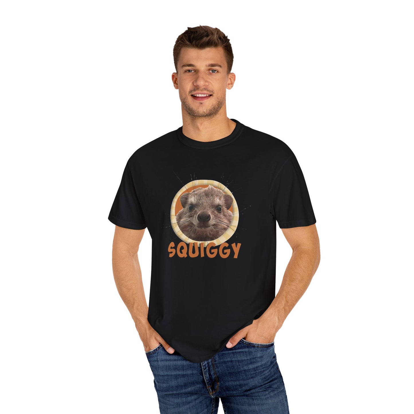 Squiggy Unisex Garment Dyed T-Shirt