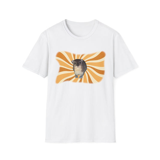 Cute Hyrax Graphic Unisex T-Shirt, Softstyle Tee for Awawa Lovers, Fun Casual Wear, Gift for Birthdays, Cute Animal Vibe