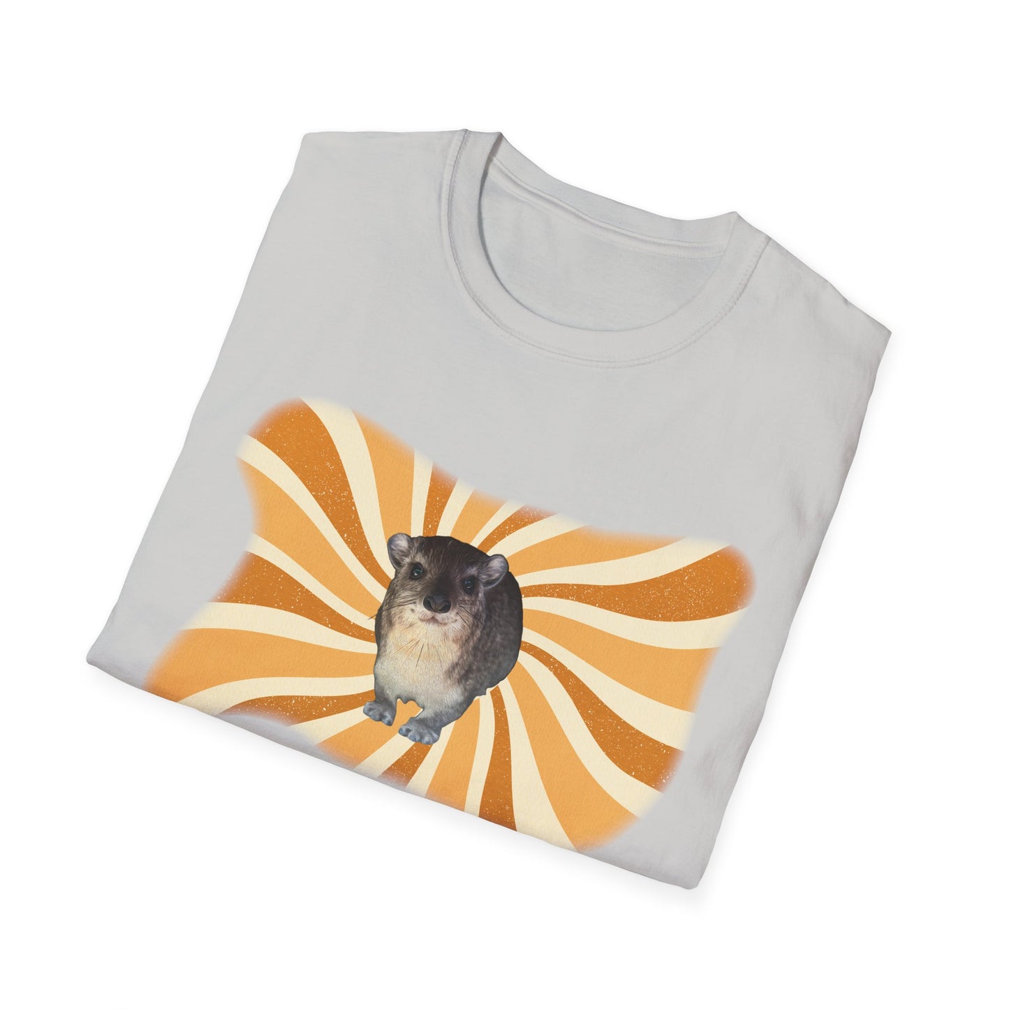 Cute Hyrax Graphic Unisex T-Shirt, Softstyle Tee for Awawa Lovers, Fun Casual Wear, Gift for Birthdays, Cute Animal Vibe