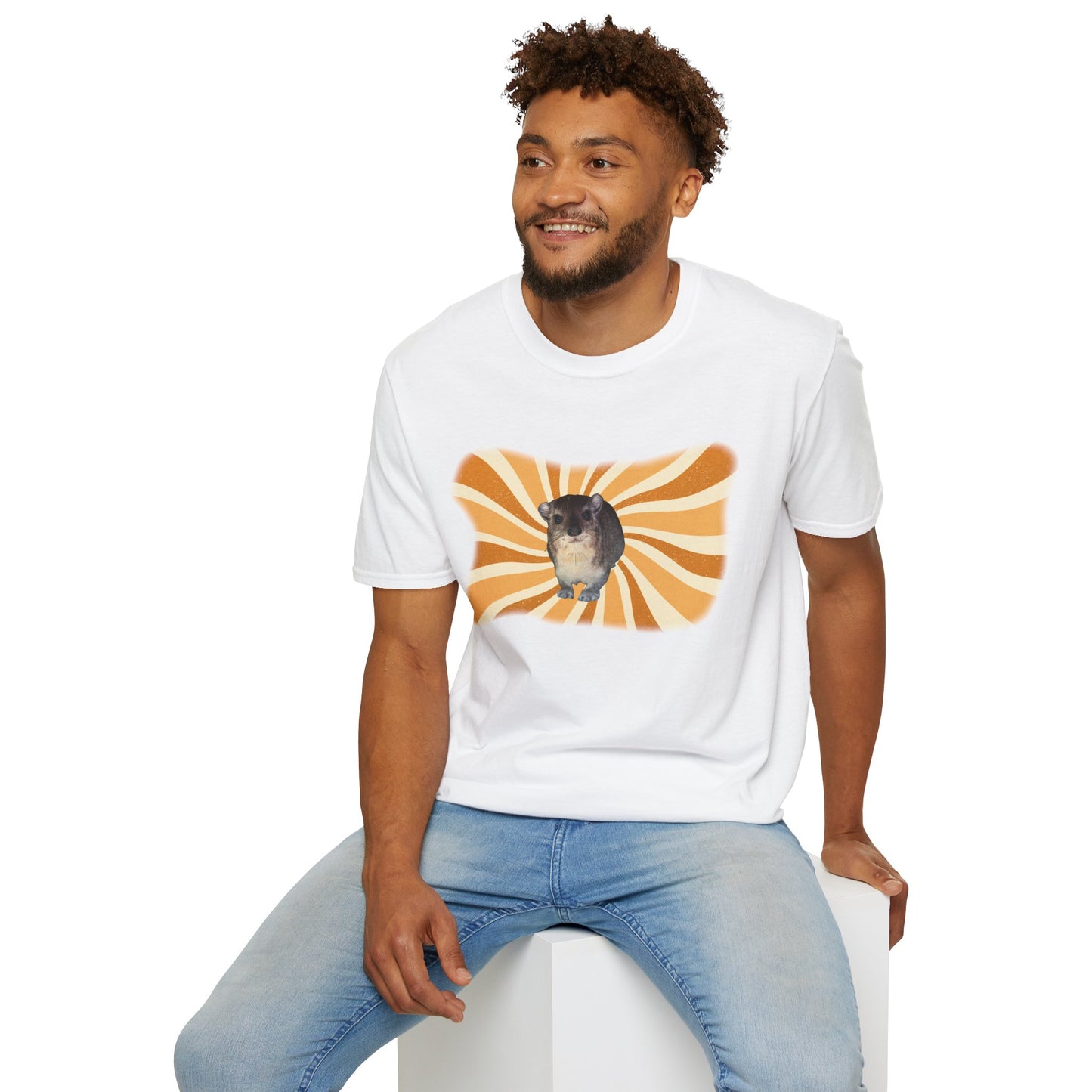 Cute Hyrax Graphic Unisex T-Shirt, Softstyle Tee for Awawa Lovers, Fun Casual Wear, Gift for Birthdays, Cute Animal Vibe