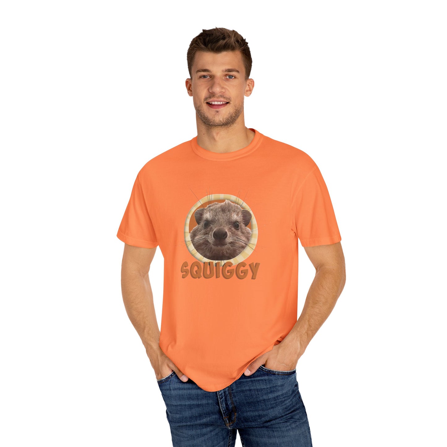 Squiggy Unisex Garment Dyed T-Shirt