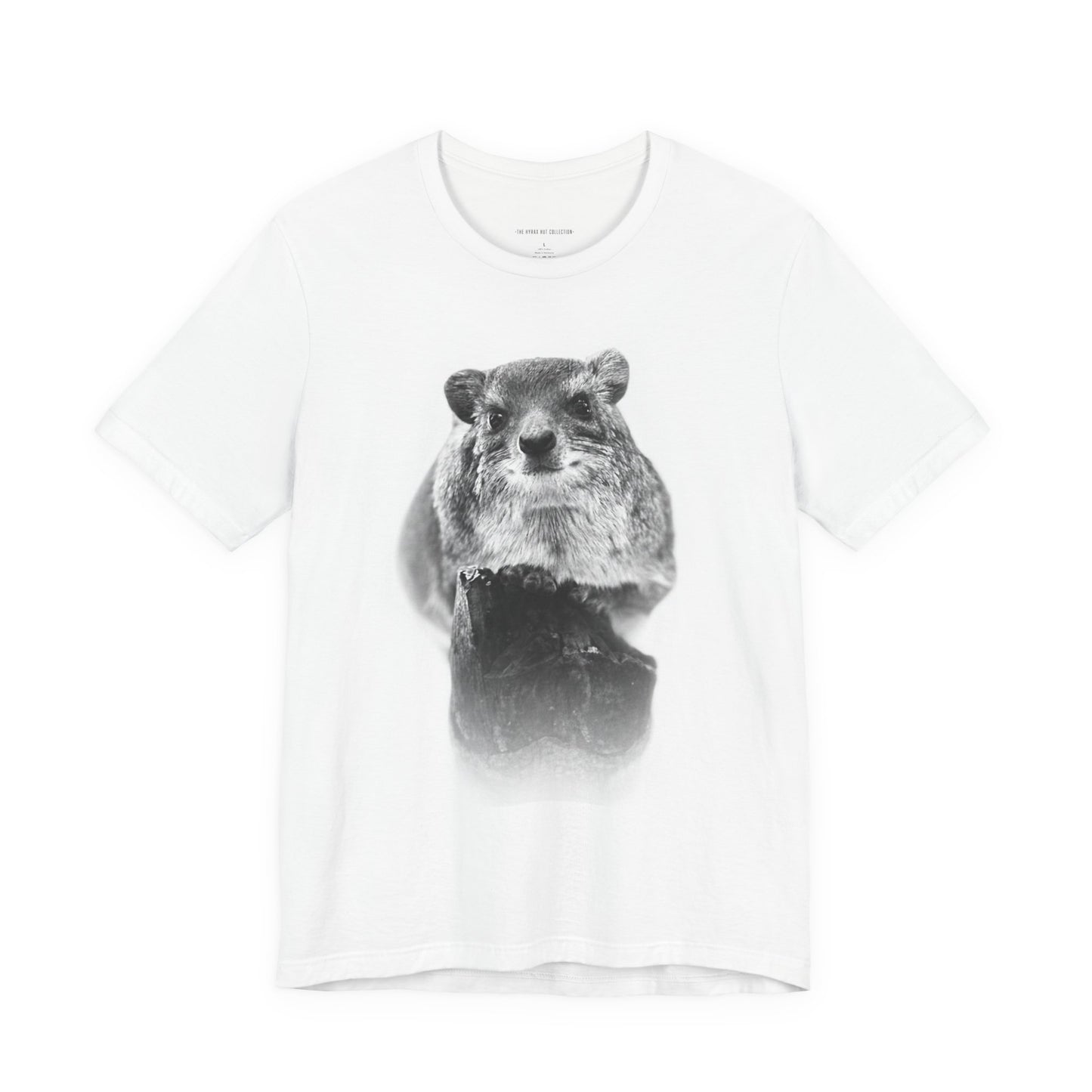Hyrax  Portrait T-Shirt — Realistic Wildlife Graphic Tee