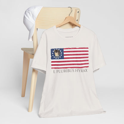 E Pluribus Hyrax Flag T-Shirt