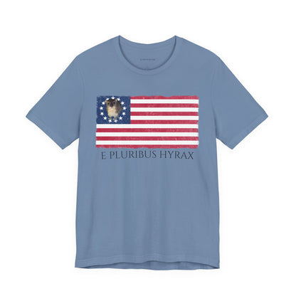 E Pluribus Hyrax Flag T-Shirt