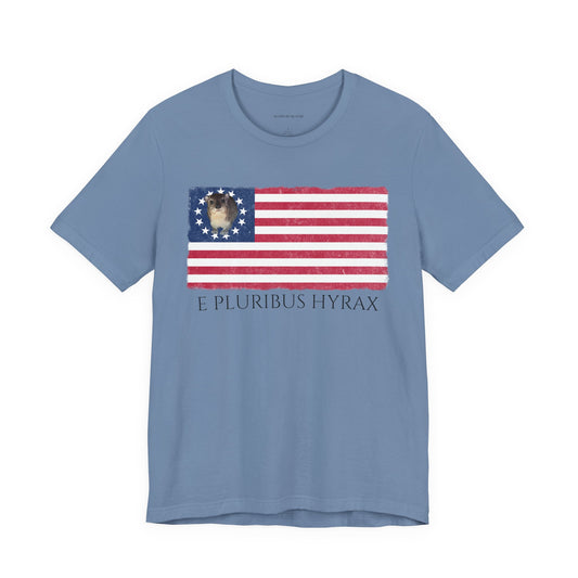 E Pluribus Hyrax Flag T-Shirt
