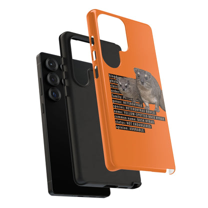 Hyrax Taxonomic Hierarchy Phone Case