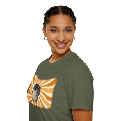 Cute Hyrax Graphic Unisex T-Shirt, Softstyle Tee for Awawa Lovers, Fun Casual Wear, Gift for Birthdays, Cute Animal Vibe