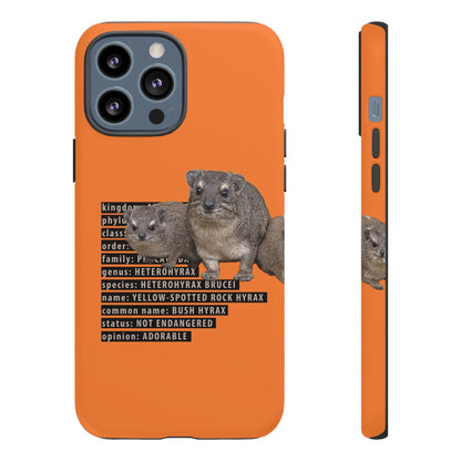 Hyrax Taxonomic Hierarchy Phone Case