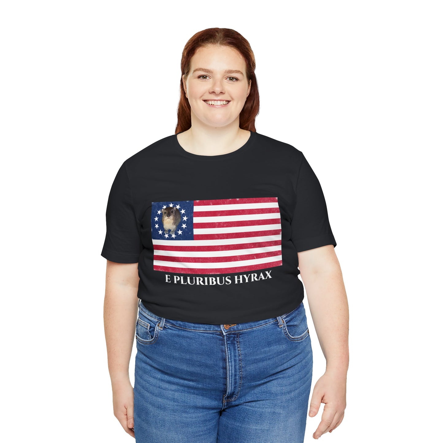 E Pluribus Hyrax Flag T-Shirt