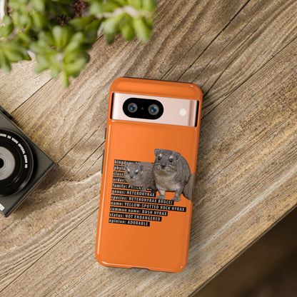 Hyrax Taxonomic Hierarchy Phone Case