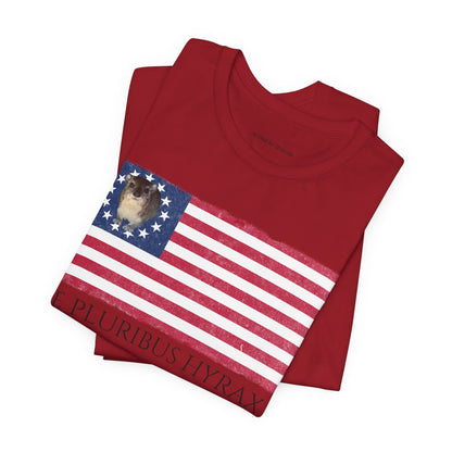 E Pluribus Hyrax Flag T-Shirt