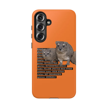 Hyrax Taxonomic Hierarchy Phone Case