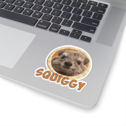 Squiggy Hyrax Kiss-Cut Sticker