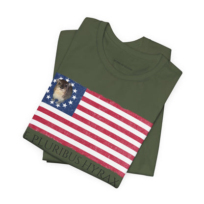 E Pluribus Hyrax Flag T-Shirt