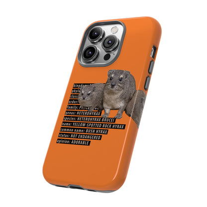 Hyrax Taxonomic Hierarchy Phone Case