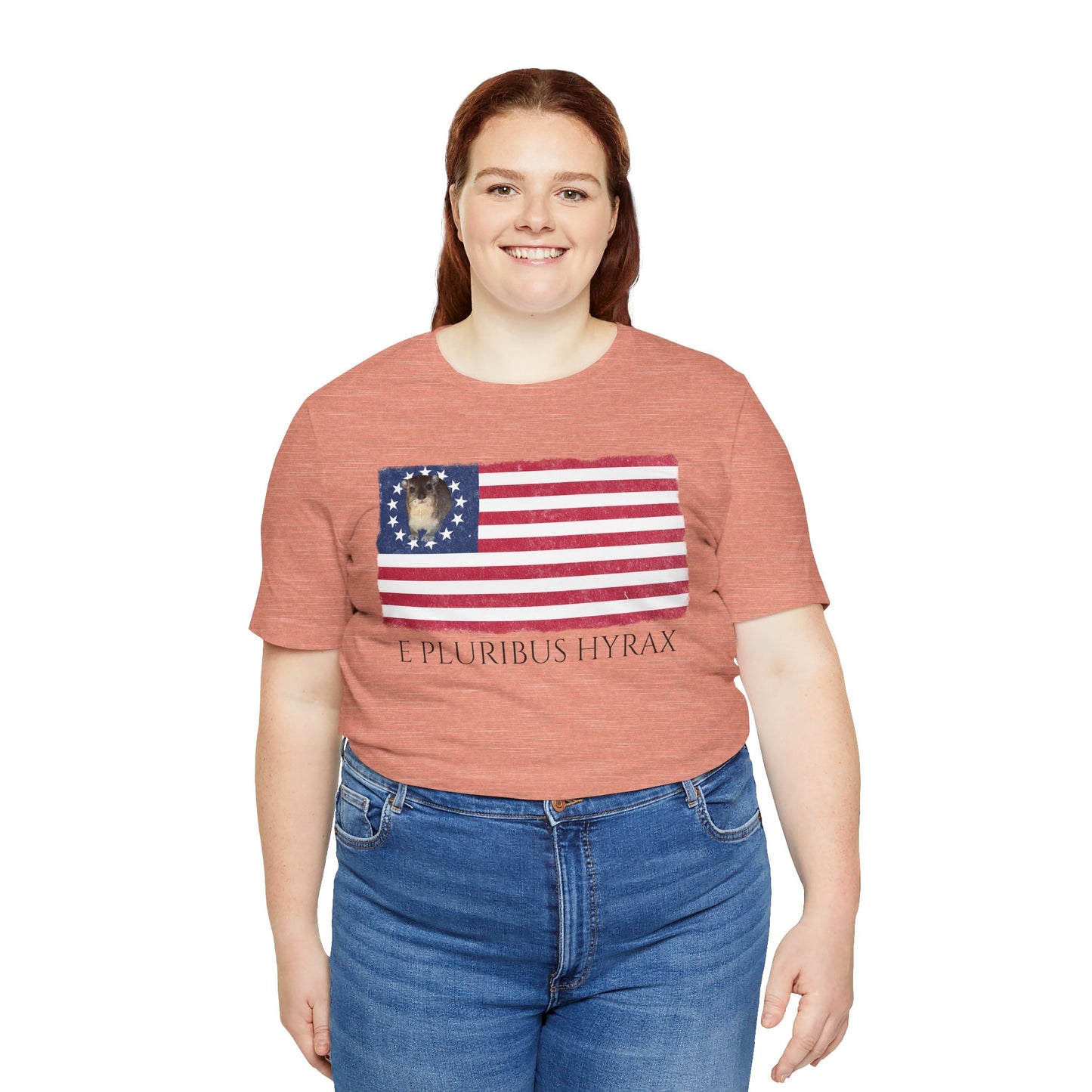 E Pluribus Hyrax Flag T-Shirt
