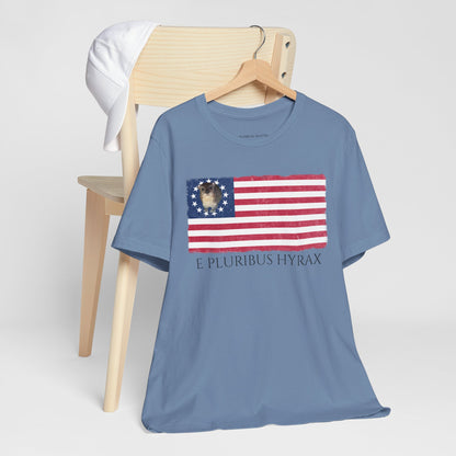 E Pluribus Hyrax Flag T-Shirt