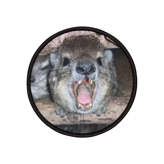 Iron On Patch - Hyrax Scream!