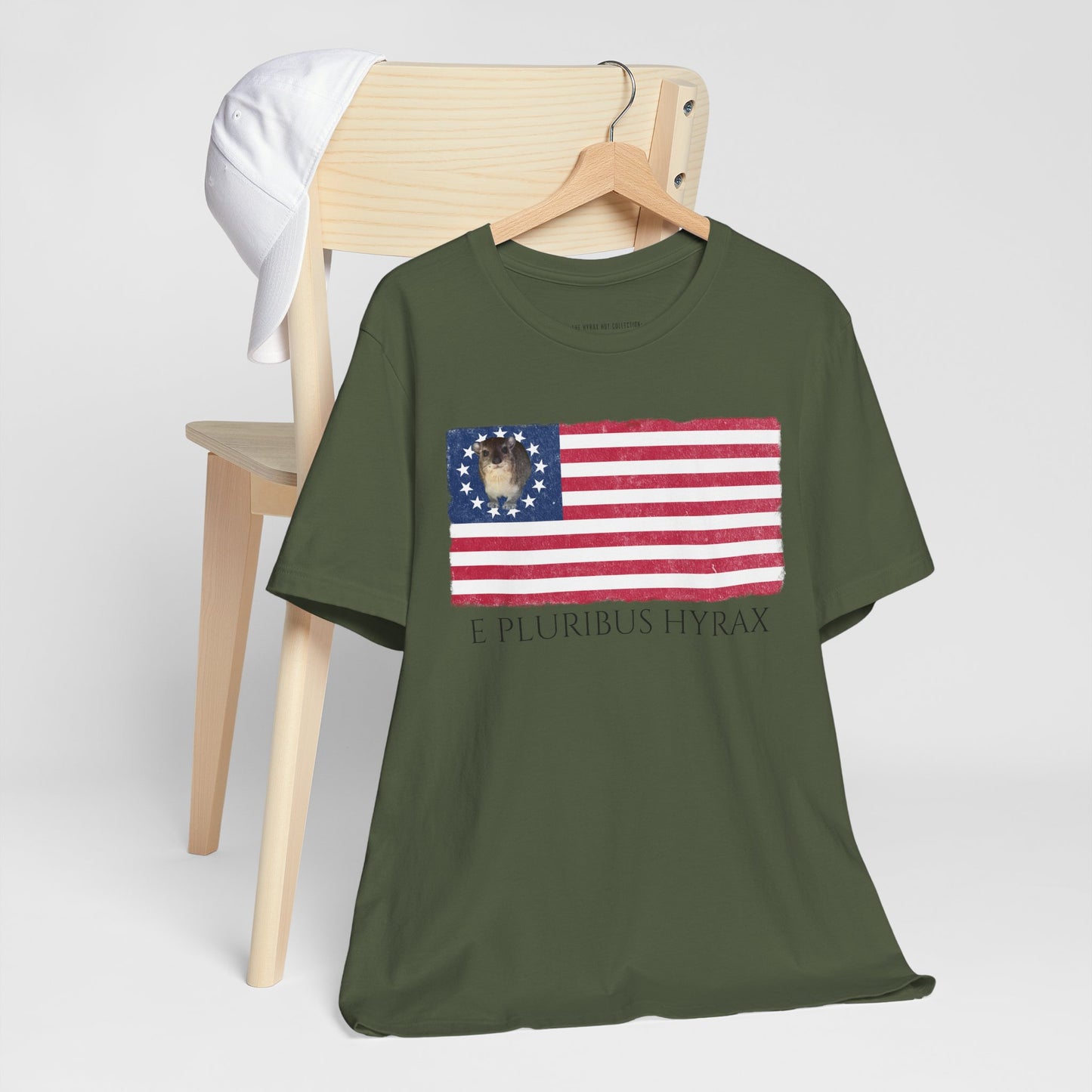 E Pluribus Hyrax Flag T-Shirt