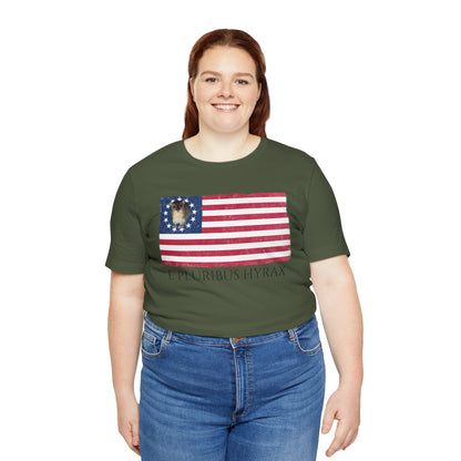 E Pluribus Hyrax Flag T-Shirt