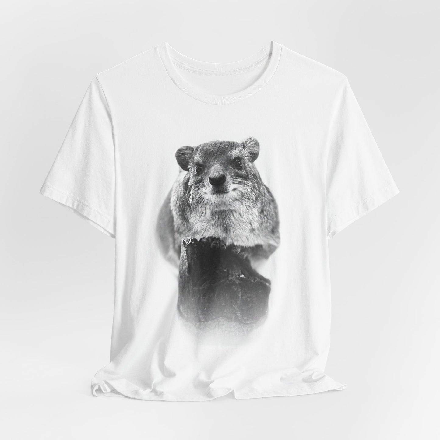 Hyrax  Portrait T-Shirt — Realistic Wildlife Graphic Tee
