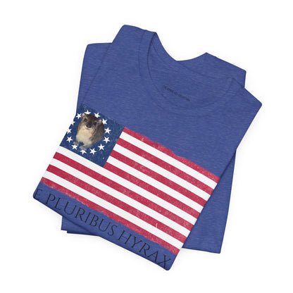 E Pluribus Hyrax Flag T-Shirt