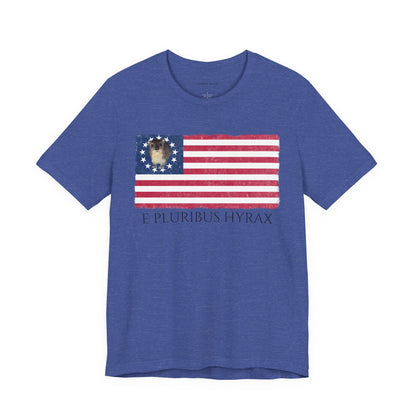 E Pluribus Hyrax Flag T-Shirt