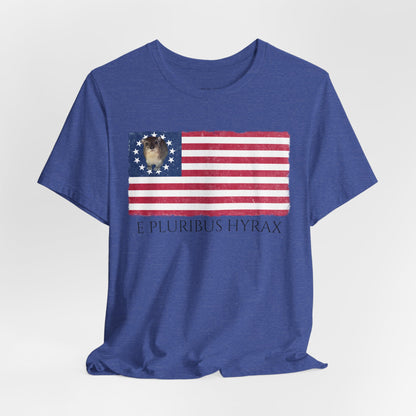 E Pluribus Hyrax Flag T-Shirt