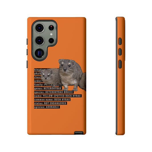 Hyrax Taxonomic Hierarchy Phone Case