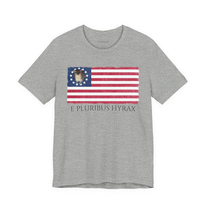 E Pluribus Hyrax Flag T-Shirt