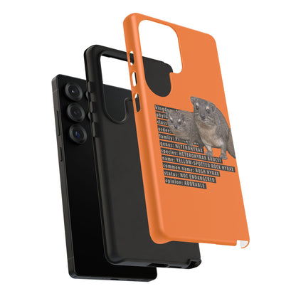 Hyrax Taxonomic Hierarchy Phone Case