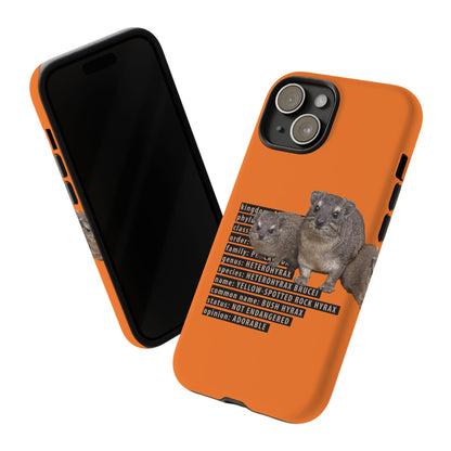 Hyrax Taxonomic Hierarchy Phone Case