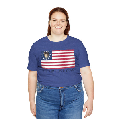 E Pluribus Hyrax Flag T-Shirt
