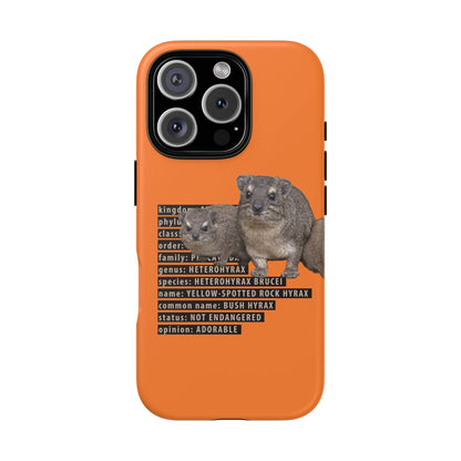 Hyrax Taxonomic Hierarchy Phone Case