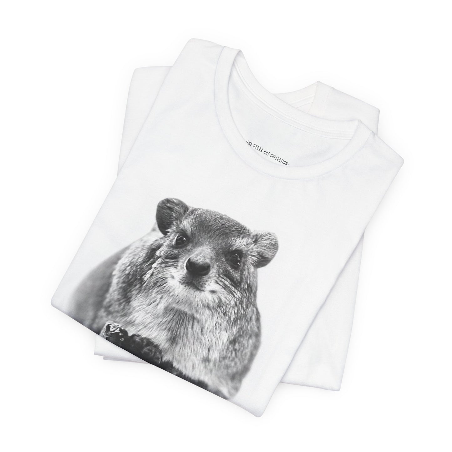 Hyrax  Portrait T-Shirt — Realistic Wildlife Graphic Tee